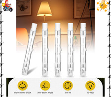 250W Halogen Light Bulbs R7S 78Mm 3.1Inch T3 Halogen Bulbs 2700K Warm White J Ty