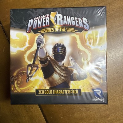 Power Rangers: Heroes of the Grid - Zeo Gold Character Pack - Board Game - New