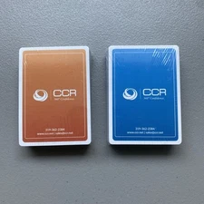 New Sealed CCR Advertisement Playing Cards 2 Sets