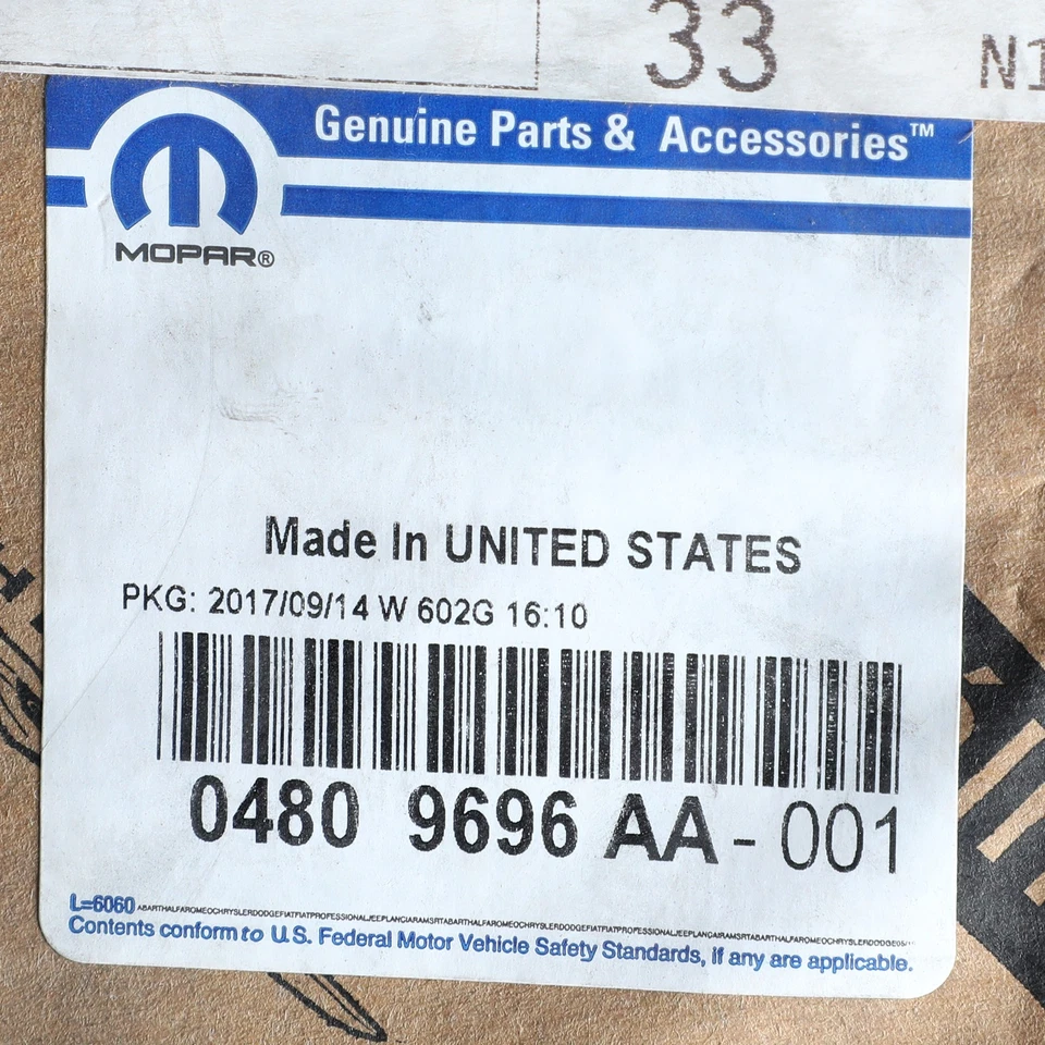 Junta convertidora delantera genuina Mopar 2004-2006 Chrysler Pacifica 4809696AA Foto 4 de 4