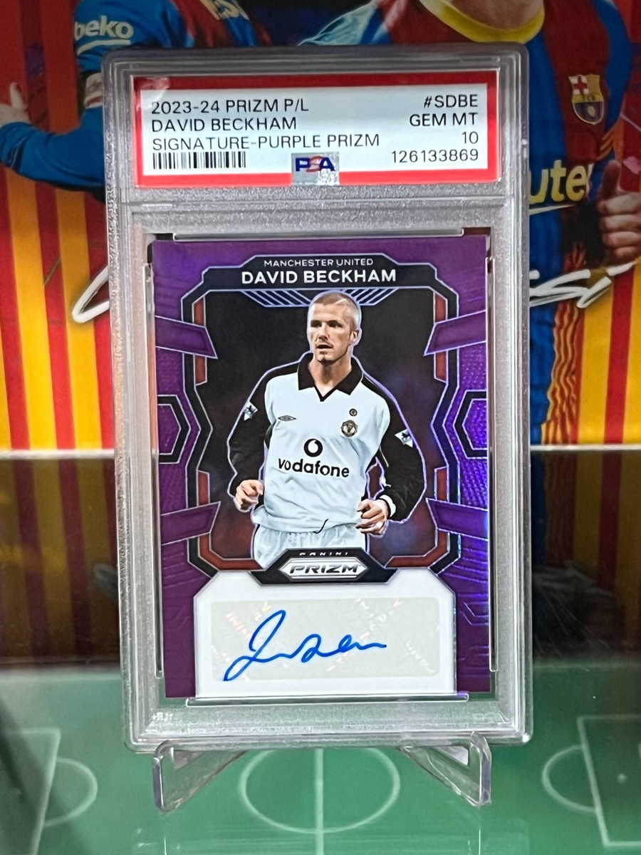 2023 Panini Prizm Premier league E #S-DBE Auto Purple /25 David