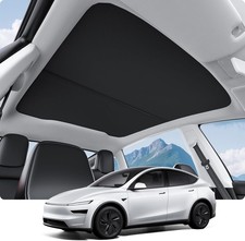 2026 2025 Tesla Model Y Sunshade Roof No Gap  Nano Ice-Crystal Heat Insulatio