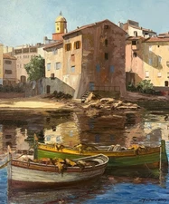 Michael Gaudin- Serigraph on canvas