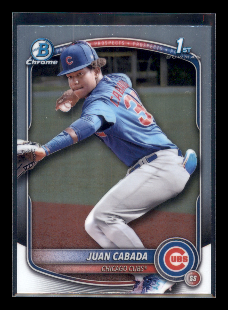 2025 Bowman Chrome - Prospects Juan Cabada #BCP-207