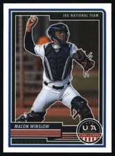 2023 Panini Stars & Stripes USA Baseball #19 Macon Winslow