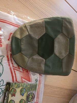 Boston Scally TMNT Green Flat Cap M/L With All 6 COLLECTABLE PINS AND DUST BAG