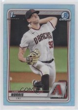 2020 Bowman Draft Chrome Sky Blue Refractor Liam Norris #BD-147 09j5