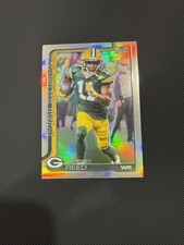 2025 Topps Chrome Football Jayden Reed Green Bay Packers Refractor #107