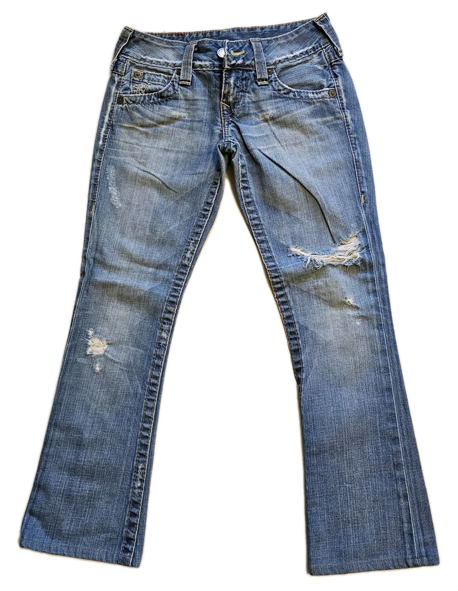 True Religion 27 in Inseam Low (6.5-8.5 in) Rise Jeans for Women