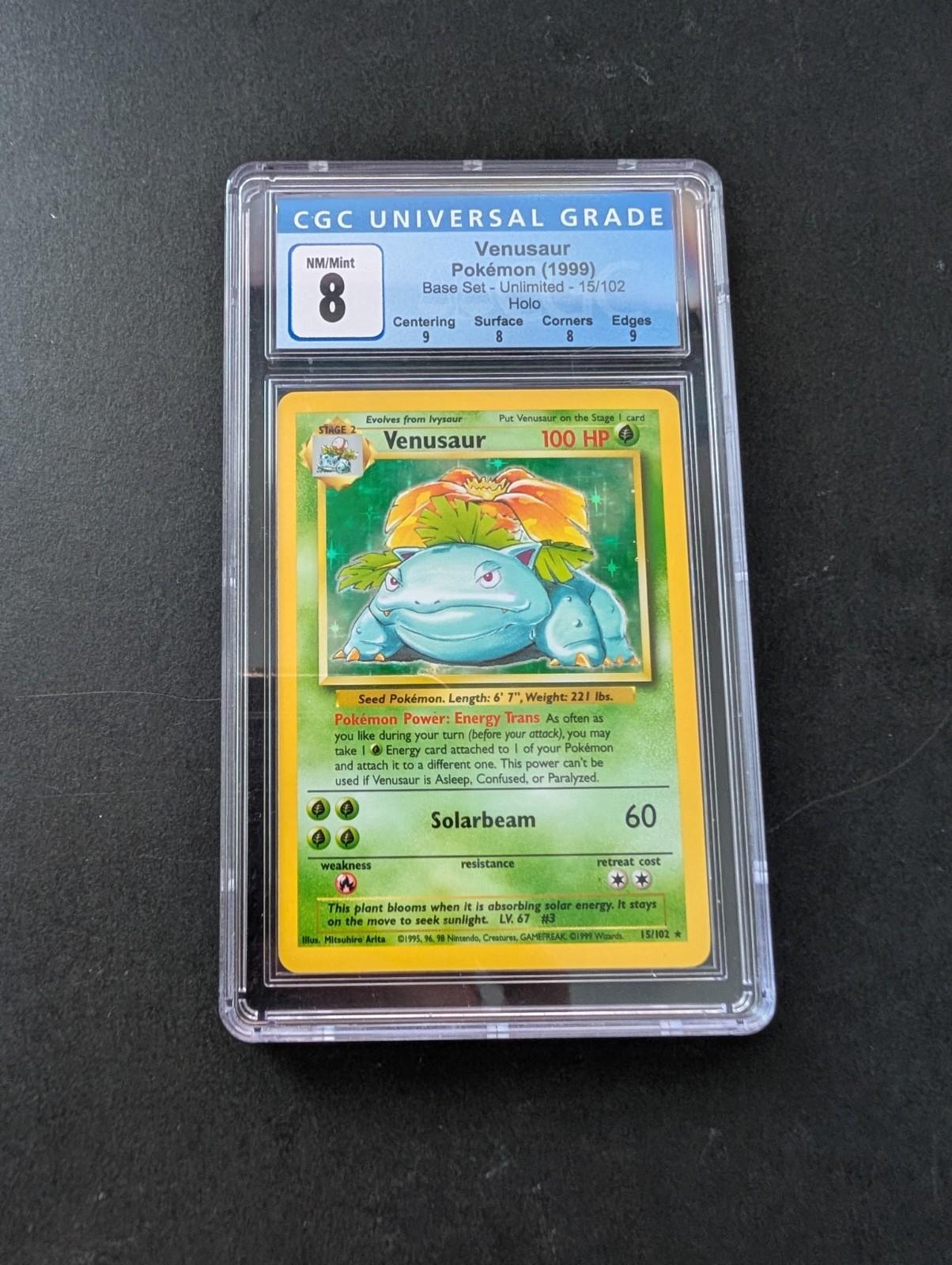 holographic venusaur card value Amazon.com: Pokemon - Venusaur (18) - Base Set 2 main image 0