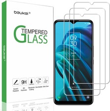 beukei 3 Pack Compatible for TCL T767W / TCL 30 XE 5G Screen Protector TempeD0