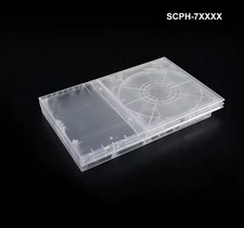 Playstation 2 Slim PS2 Full Replacement Console Shell Housing Transparent Clear