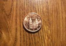 SPAIN 5 CENT EURO 1999 COIN (T777)