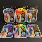 Star Wars Retro Chewbacca Prototype Edition Set 6 Colors Kenner Hasbro Lot