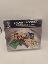 Shorty Rogers &lrm;&ndash; Eight Classic Albums. Real Gone Jazz. 4 CD Box Set. New. Sealed