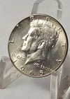 1965 Kennedy Half Dollar - 40% Silver - GEM Coin