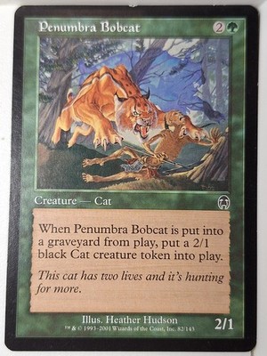 Penumbra Bobcat - Apocalypse - Magic the Gathering MTG Nice!