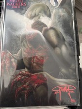 NIGHT WALKERS #1 * NM+ * MARTIN ZAVALA VIRGIN VARIANT LTD 250 MINIMAL 🔥SIGNED🔥