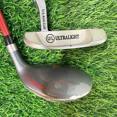 USKG US Kids Golf UL39 Wt-30u Junior 36''-42'' Tall 3 Club Set  Driver & Putter