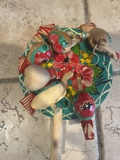 Vintage Russian Old Fashion Wooden Moving Toy-Pecking Chicken 5 Variations 1-14