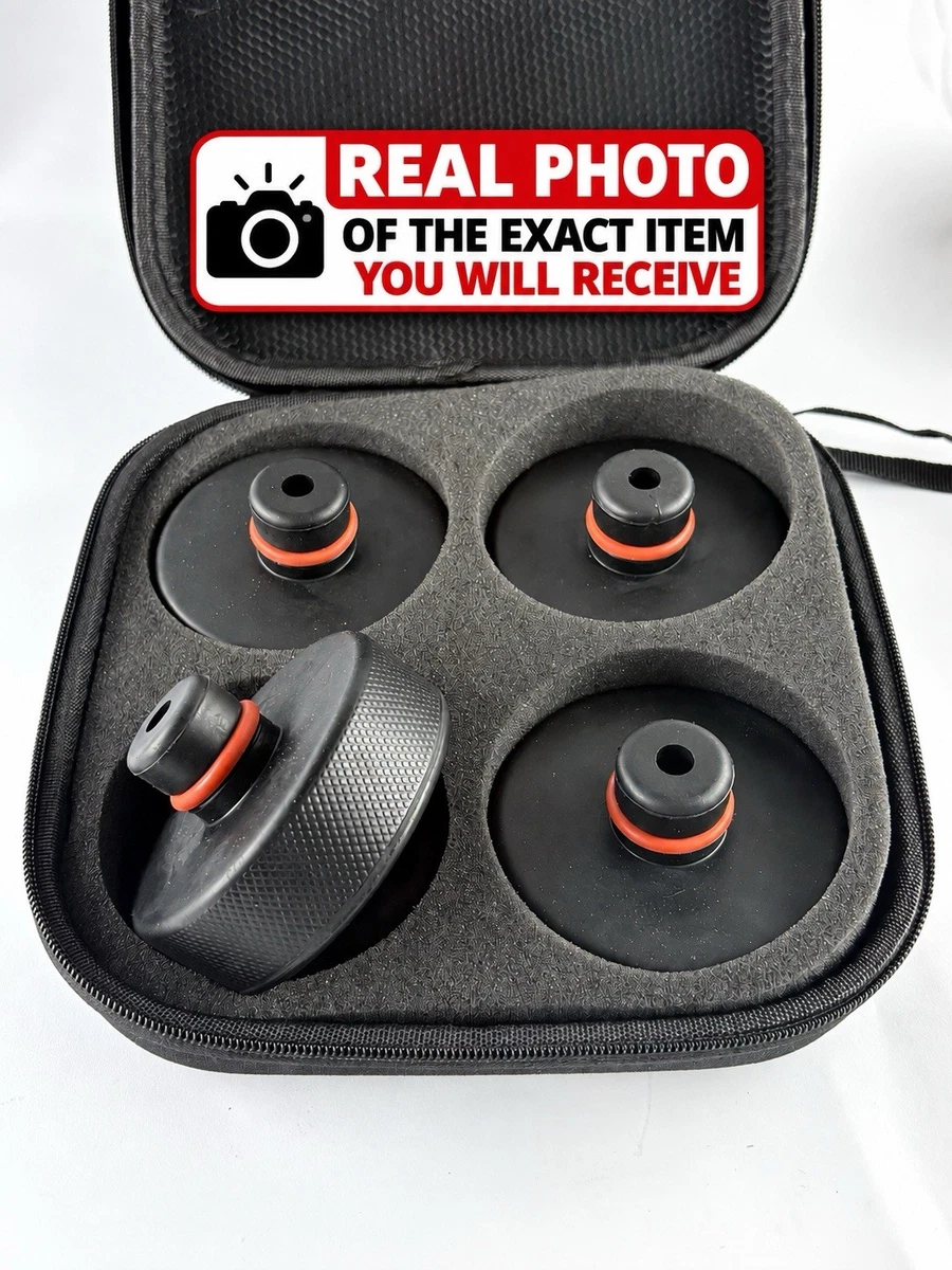 4pcs Lifting Jack Pads Compatible with Tesla Model 3/S/X/Y, Upgrade Sturdy photo 1