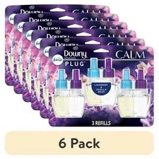 Febreze Fade Defy PLUG Air Freshener 6 Pack Lavender & Vanilla Bean