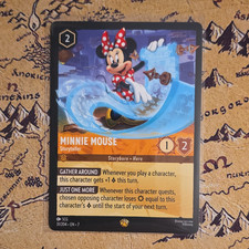 Disney Lorcana Minnie Mouse - Storyteller 31/204 Character Amber English