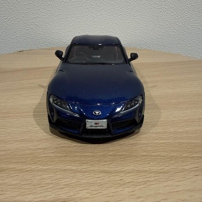 Toyota New Supra GR Supra model Minicar Deep Blue Metallic 1/30