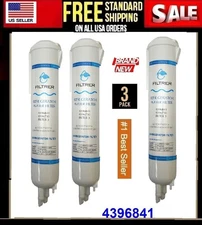 3 Pack Refrigerator Water Replacement Filter EDR3RXD1 9083 4396841 4396710