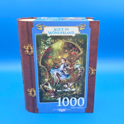 MasterPieces Alice in Wonderland 1000 Piece Jigsaw Puzzle, featuring art by Shu