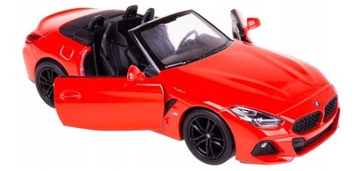 BMW Z4 Germany Sportwagen Modell Spielzeug Diecast rot Maßstab 1:34 Kinsmart
