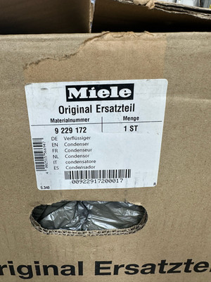 OEM MIELE CONDENSER 10758100 