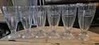 Set Of Six Vintage 8" Coca Cola Soda Fountain Glasses