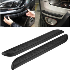 2Pcs Car Bumper Anti-Scratch Strips, Car Body Anti-Collision Stickers, Rubber Pa