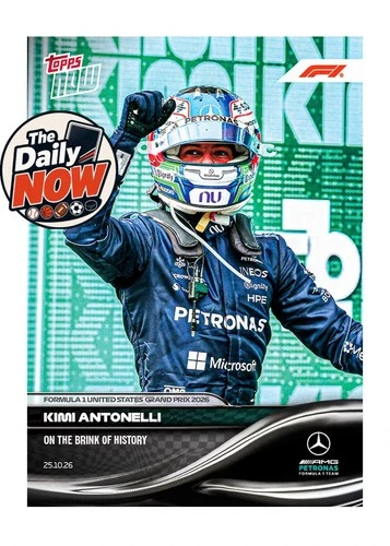 PRESALE Kimi Antonelli F1 United States GP 2026 Formula 1 Topps NOW Card 68 - product listing photo