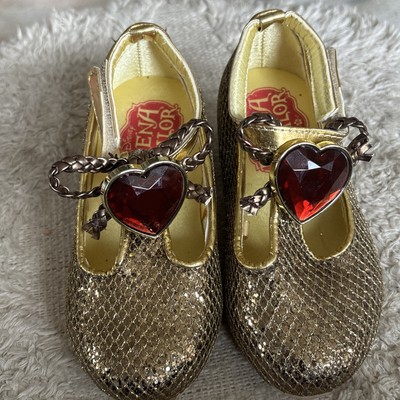 Disney Store Princess Dress Up Elena Avalor Shoe Heel Kids Girls 7/8 NEW NWT