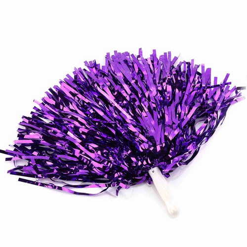 Lightweight Cheerleader Pom Poms Sports Party Dance Accessories (purple) - Picture 17 of 22
