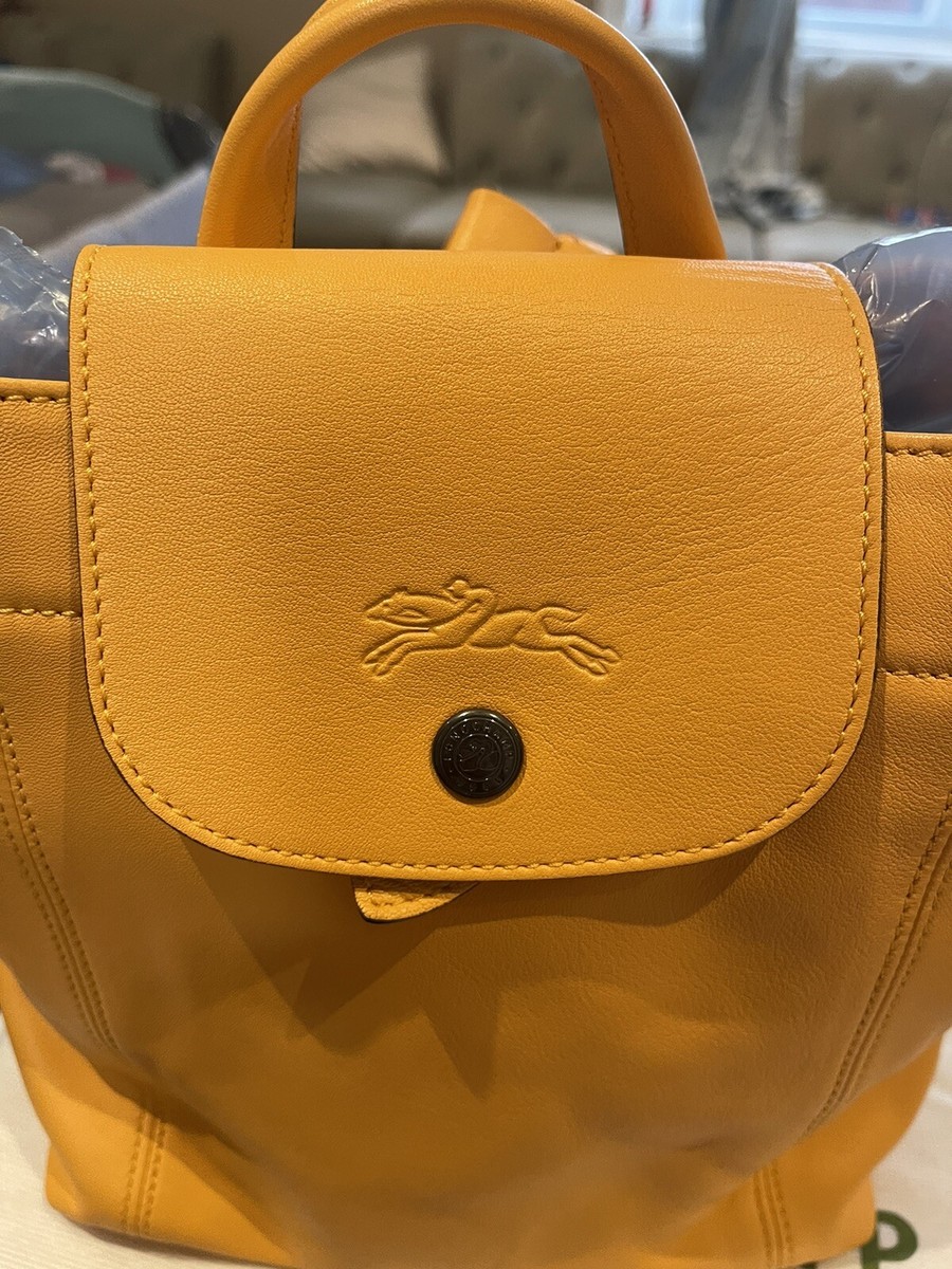Longchamp Le Pliage Cuir Leather XS Backpack Melon New Longchamp | Bags | Nwt Longchamp Le Pliage Xs Cuir Leather  main image 2
