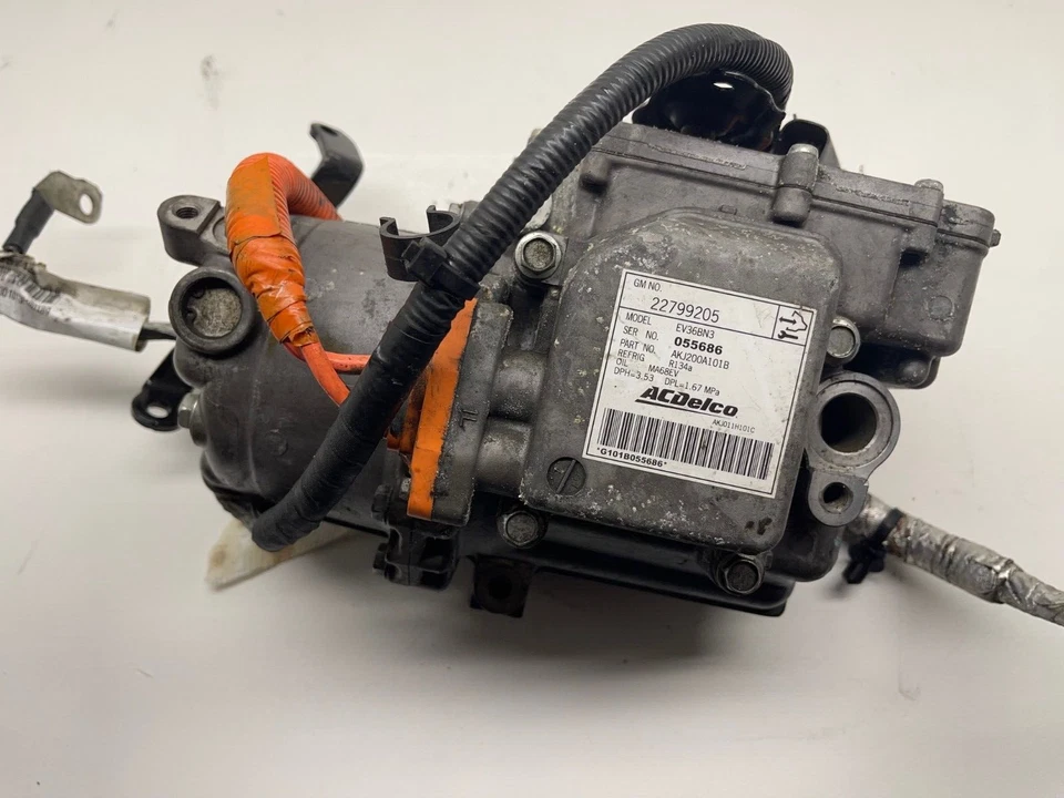 Compresor de aire acondicionado original ACDELCO 2011 2012 2013 2014 2015 Chevrolet Volt 1,4 L Foto 4 de 4