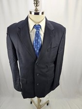 Jos. A. bank Men's Blue Wool Blazer Jacket 42L