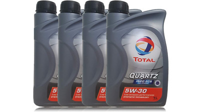 4 Liters Engine Oil Total Quartz Ineo ECS 5W30 ACEA C2 PSA B71 2290