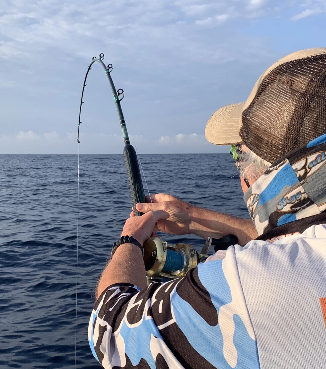 Saltwater Offshore Casting Rod 7' 1PC 40-80 LB Saltwater Fishing Rod