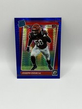 2021 Donruss Optic Joseph Ossai Rookie Blue Hyper #279 Bengals