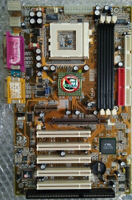 Jetway J-694AS REV:1.0 ISA Socket PGA-370 VIA 82C694X MAINBOARD Motherboard