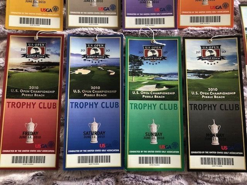 2010 U.S. Open Golf Tickets Pebble Beach, All Days - Picture 2 of 5