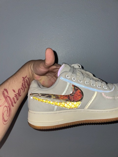 Nike Air Force 1 x Travis Scott Sail 