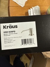 Kraus KSD-53SFS Kitchen Soap Dispenser in Stainless Steel