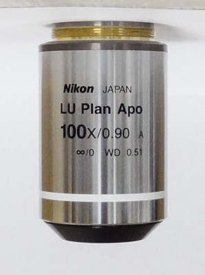 Nikon Microscope Objective CFI LU Plan APO BD 100X MUC40900 | eBay