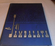 VINTAGE OLD 1941 TULANE GREEN WAVE JAMBALAYA YEARBOOK NEW ORLEANS LA.
