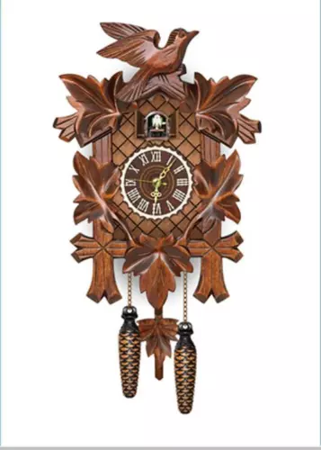 Kuckuck Wanduhr Vintage Antik Holz Hängeuhr Haus Wohnzimmer Deko - Bild 2 von 40